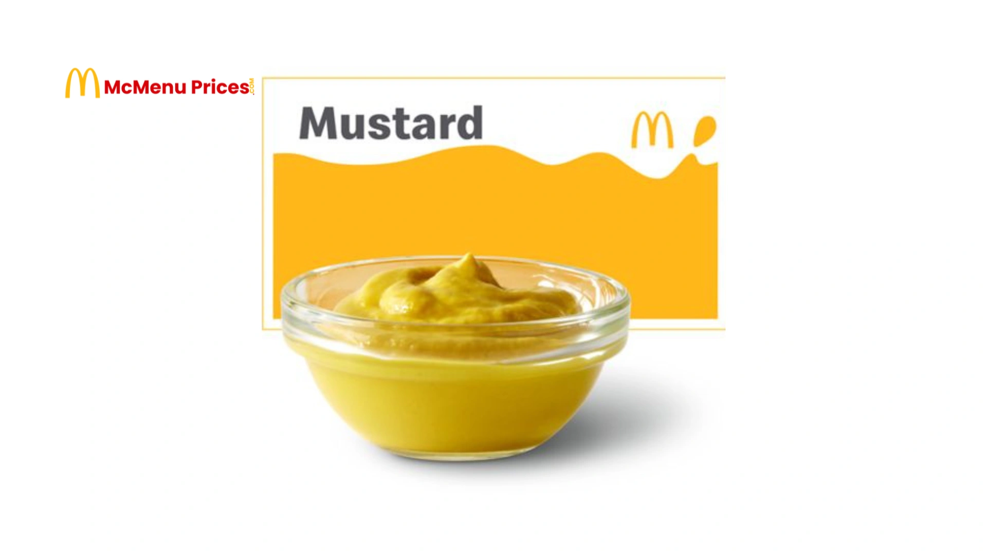 McDonald's Mustard Packet