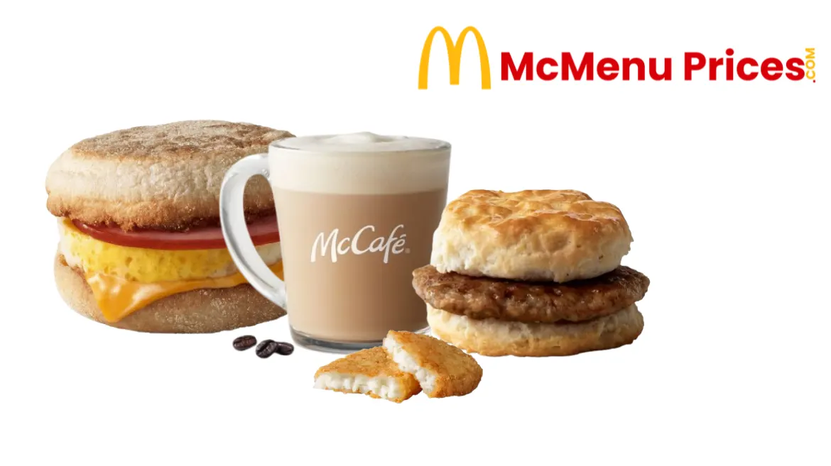 Breakfast Bundle
Egg McMuffin or Sausage Biscuit
Hash Browns
Coffee