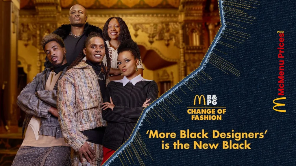 More Black Designers - Mcdonald’s Menu with Prices