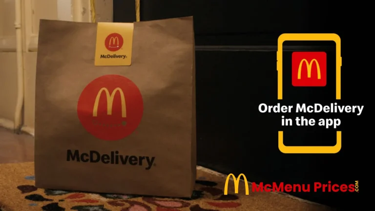McDelivery® - Mcdonald’s Menu with Prices