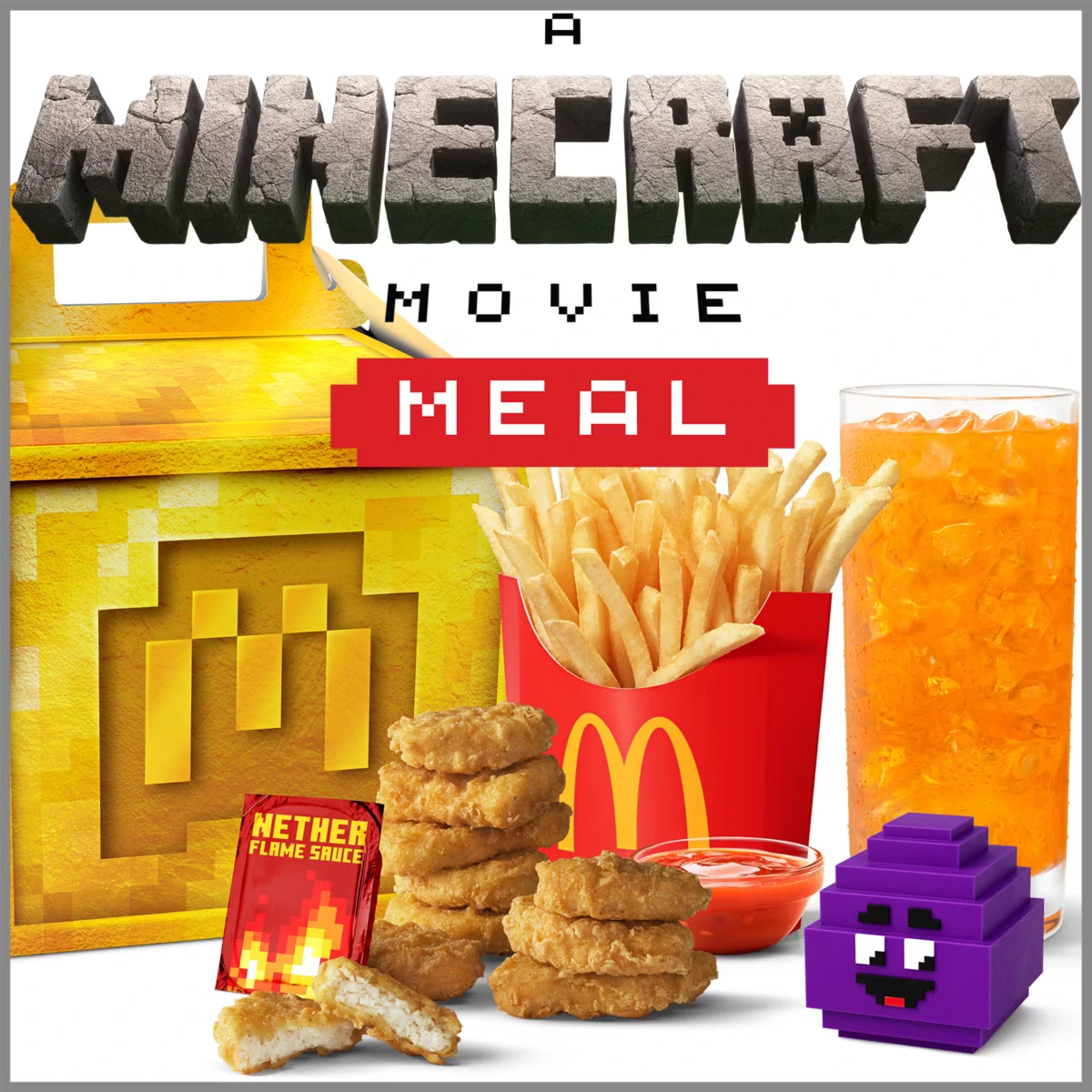 A Minecraft Movie Meal - 10 Piece McNuggets®